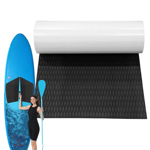 Eva-schaumplatte - Surfbrett-Matte Grip - Zuschneidbares Traction Deck Pad Mit Selbstklebender Rückseite - Selbstklebender Bodenbelag Geeignet Für Surfbretter Und Paddelbretter von Generisch