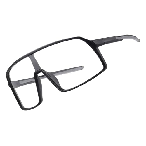 Fahrradbrille, klare Schutzbrille, winddichte Sportbrille für Herren und Damen, mit UV-Schutz, Radfahren, Motorrad, Laufausrüstung von Generisch