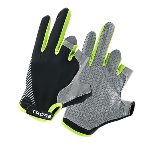 Fahrradhandschuhe Damen, Fahrradreithandschuhe - Angelhandschuhe Rutschfeste Trainingshandschuhe aus Eisseide | Verstellbare Touchscreen-Reithandschuhe mit UV-Schutz für Fahrradhandschuhe Damen, Fahrradreithandschuhe - Angelhandschuhe Rutschfeste Trainingshandschuhe aus Eisseide | Verstellbare Touchscreen-Reithandschuhe mit UV-Schutz für von Generisch