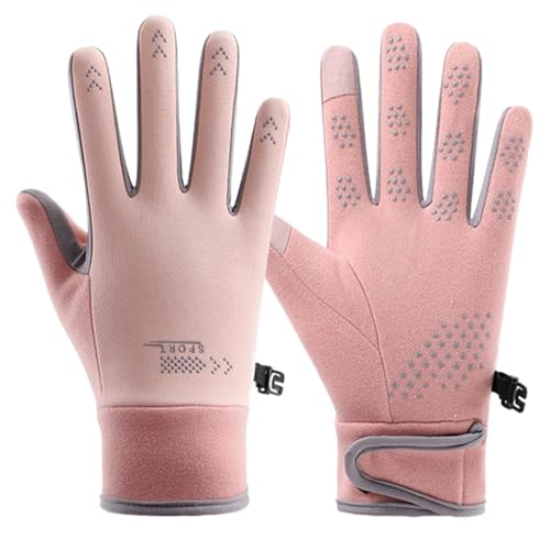 Fahrradhandschuhe für Herren - Wasserdichte Thermohandschuhe Vollfinger-Radhandschuhe | Weiche Mountainbikee-Handschuhe Reithandschuhe Zum Radfahren, Angeln, Wandern Fahrradhandschuhe für Herren - Wasserdichte Thermohandschuhe Vollfinger-Radhandschuhe | Weiche Mountainbikee-Handschuhe Reithandschuhe Zum Radfahren, Angeln, Wandern von Generisch