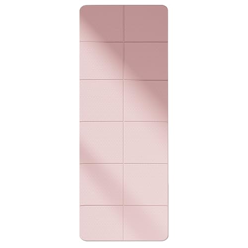 Faltbare Fitnessmatte, faltbare Trainingsmatte - Tragbare -Gymnastikmatte | 72 x 24 x 0,1 Zoll, funktioniert hervorragend auf jedem Boden für Stretching, Cardio- oder training von Generisch