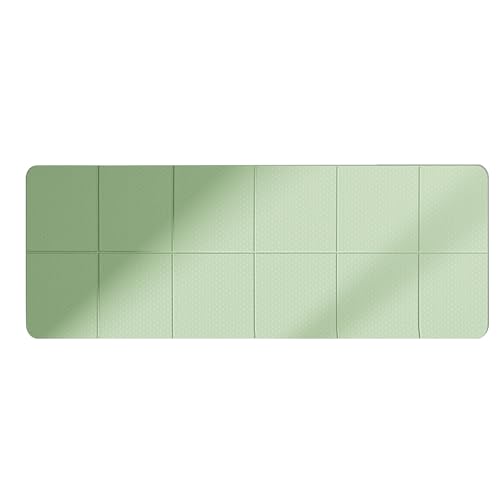 Faltbare Trainingsmatte, faltbare Yogamatte - Leichte dünne Matte,72 x 24 x 0,1 Zoll, funktioniert hervorragend auf jedem Boden für Stretching, Cardio- oder Heimtraining Faltbare Trainingsmatte, faltbare Yogamatte - Leichte dünne Matte,72 x 24 x 0,1 Zoll, funktioniert hervorragend auf jedem Boden für Stretching, Cardio- oder Heimtraining von Generisch
