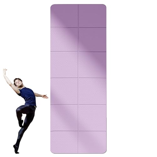 Faltbare Yogamatte, faltbare Trainingsmatte | Leichte dünne Matte | 72 x 24 x 0,1 Zoll, funktioniert hervorragend auf jedem Boden für Stretching, Cardio- oder Heimtraining Faltbare Yogamatte, faltbare Trainingsmatte | Leichte dünne Matte | 72 x 24 x 0,1 Zoll, funktioniert hervorragend auf jedem Boden für Stretching, Cardio- oder Heimtraining von Generisch