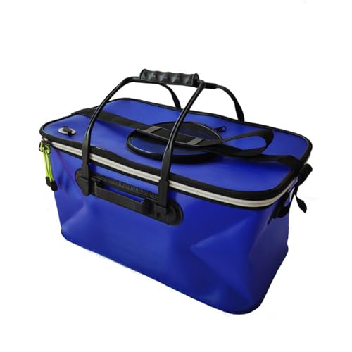 Fischköderbeutel – Angeleimer – Mini-Ausrüstung mit Abdeckungen, Boxen zum Karpfenangeln mit transparenter Abdeckung, Typ B: 50 x 28 x 23 cm, Refer to description, Unisex von Generisch