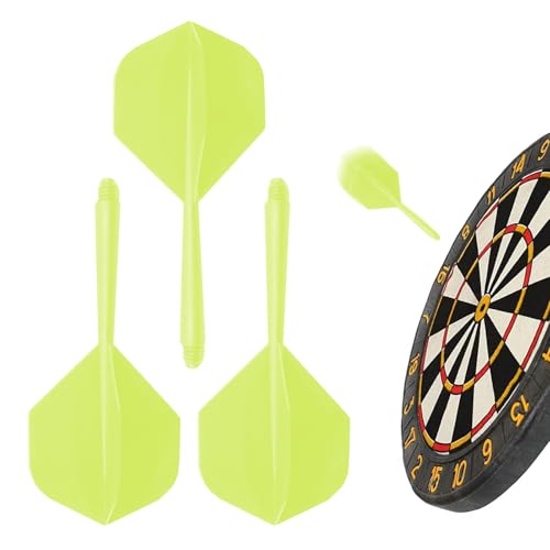 Flights for Darts | Professionelle Dartteile Set von 3 – Hochpräzise ausgewogene Flights und Schäfte für Übungstraining, Turniere, Casual Play Matches Flights for Darts | Professionelle Dartteile Set von 3 – Hochpräzise ausgewogene Flights und Schäfte für Übungstraining, Turniere, Casual Play Matches von Generisch