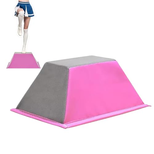 Flyer-Stand Cheer | Tragbarer Cheer Stunt Ständer | Rutschfeste Trapezmatte Für Kraftaufbau Koordination Rumpfstabilität Kinder Erwachsene Zuhause Innenbereich von Generisch