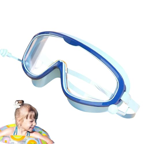 Generico Schwimmbrille für Kinder - Schwimmbrille für Kinder | Schutzbrille | Anti-UV-Brille | Wasserdichte und freie Spiele für und Jugendliche mit einer Sicht von Generisch