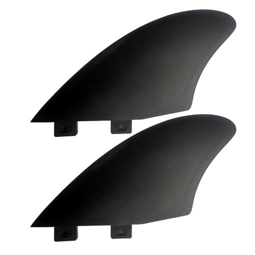 Generisch 2-teiliges Paddle-Board-Finne, 2-teiliges Surfboard-Flossen-Set | Flexible PVC-Longboard-Flossen Paddleboard-Surfflossen | Kompakte Stand-Up-Paddle-Board-Flossen, Paddle-Board-Zubehör für von Generisch