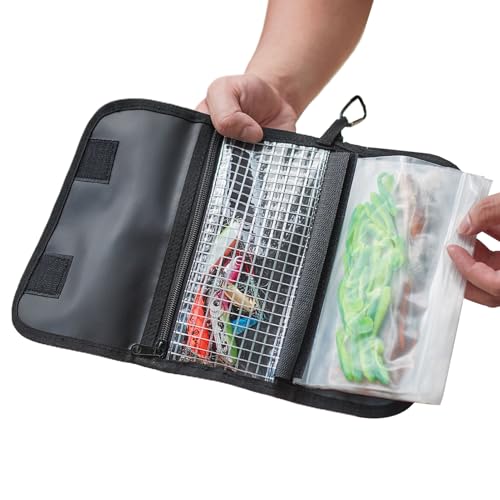 Generisch Angeltasche,Wasserdichter Köcher | Abnehmbarer Köcher Für Köder Teich Fluss Salzwasser See Outdoor Kajak Boot Surf Angler Anglerin von Generisch