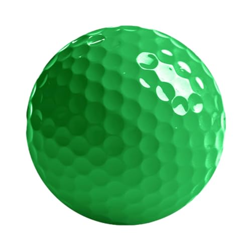 Generisch Bunte Golfbälle,Farbige Golfbälle,Übungsgolfbälle - Langstrecken-Übungsgolfbälle, neuartige, helle Golfbälle für alle Golfspieler im Innen- und Außenbereich von Generisch