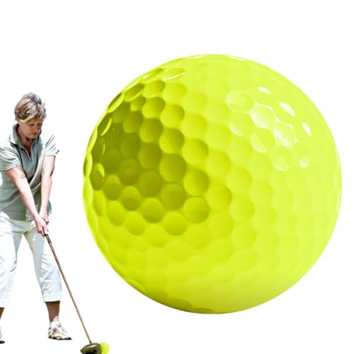 Generisch Bunte Golfbälle,Farbige Golfbälle - Outdoor-Golfball,Langstrecken-Golfbälle für Golfliebhaber, tragbare Golfbälle mit festem Kern, neonfarbene Golfbälle von Generisch