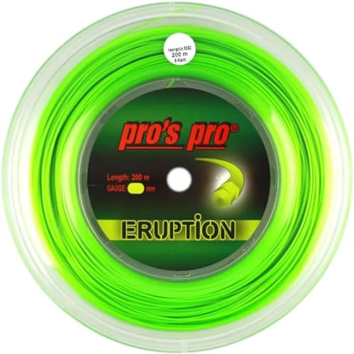 Generisch Eruption Tennissaite - 200m Rolle - Grün (1.18mm) PROS PRO von Generisch