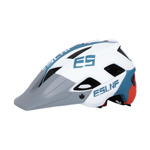 Generisch Fahrradhelme,Fahrradhelme | Fahrradhelme mit Abnehmbarer Langer Krempe | Outdoor-Helme, verstellbare Sporthelme, atmungsaktive Helme für Erwachsene von Generisch