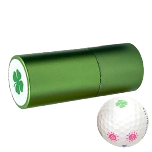 Generisch Funny Golf Ball Stamper, Metal Ink Stamp with Waterproof Quick-Dry Marker, Photosensitive and Long-Lasting, Perfect for Marking Golf Balls and Easy Identification on The Course von Generisch