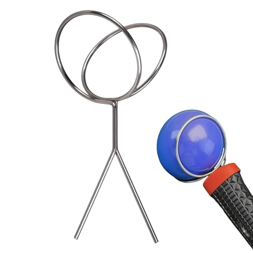 Generisch Golfball-Greifer, Golfball-Retriever für Putter, Edelstahl Golfball Tube Picker Golfbälle Shagger Grabber, Kompakter Golfball-Greifer, Golf-Werkzeug-Zubehör für Park-Golfplätze von Generisch