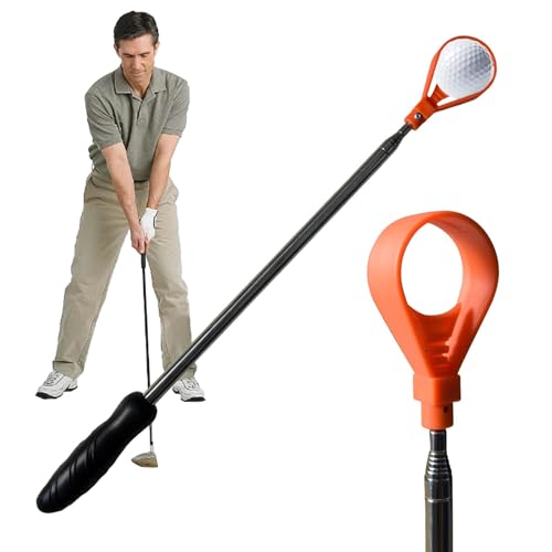 Generisch Golfball-Sammler,Golfball-Wasser-Retriever,Teleskop-Ball-Retriever | Tragbares Golf-Retriever-Werkzeug, Golf-Putter-Halter, Golfball-Zubehör für Männer und Frauen von Generisch