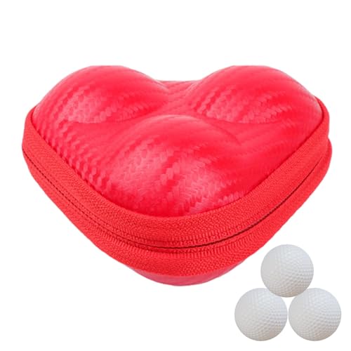 Generisch Golftasche, Golfballtasche - wasserdichte Golfball-Aufbewahrungstasche - Hartbox, leichte Tischtennisballtasche, Golfzubehör, Golftasche mit Reißverschluss für Golfer von Generisch