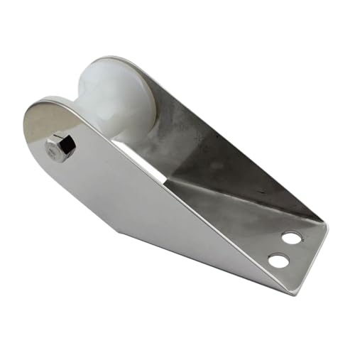Generisch Hardware Bugankerrolle, Buganker Roller Bracket Hochbelastbar, Edelstahl Kajak Kanu Segelboote Bootsausrustung von Generisch