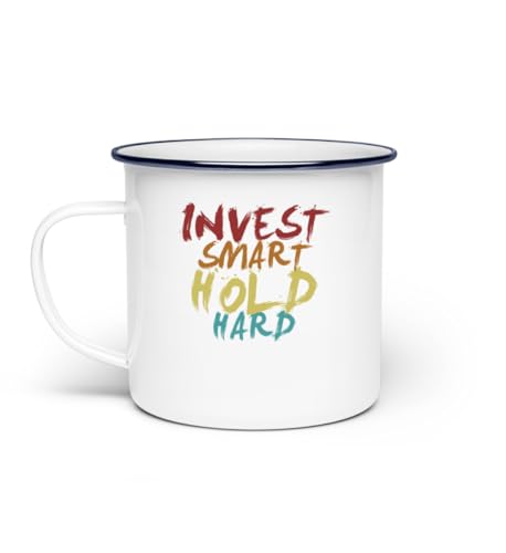 Generisch Invest Smart Hold Hard Wallet Altcoins - Emaille Tasse -Einheitsgröße-White von Generisch