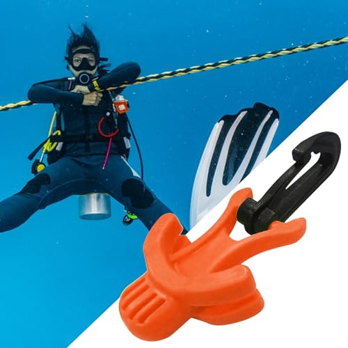 Generisch Oktopus -Mundstück Retainer - 3.94x1.97x0.77in Oktopusschlauchhalter Clip | Langlebiger, Flexibler Tauchhalterclip Für Ausrüstung Und Schnorchel | -Mundstücksgurt, Tauchaccessoire von Generisch