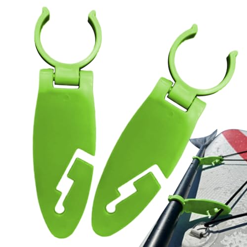 Paddelboard Flossen Clips | 2er-Set Fixierklemmen Für SUP-Boards | Verstellbare Fixierclips, Sportzubehör Für Damen Herren Jugendliche Sportler Radfahrer von Generisch