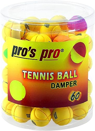Generisch Pro 's Pro Tennisbälle Vibrationsdämpfer 60 Pack für Tennisschläger von Generisch