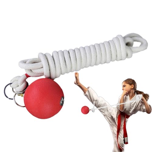Generisch Rope Dart Hammer – Rubber Throw Training Tool for Martial Arts Practice, Soft Equipment with User-Friendly Design, Chinese Traditional Trainer for Muscle Building, Coordination, Fitness von Generisch
