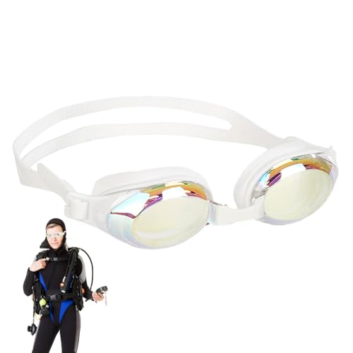 Generisch Schwimmbrille für Erwachsene,Schwimmbrille für Erwachsene,Unisex-Schwimmbrille für Erwachsene - Wasserdicht, kein Auslaufen, klare Sicht, Anti-UV-Schutzbrille für Erwachsene von Generisch