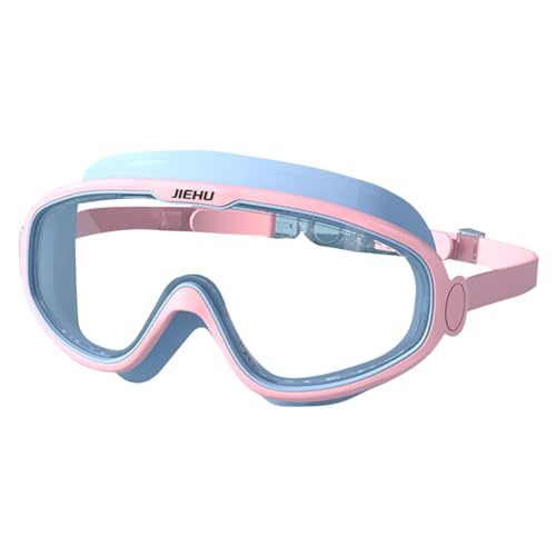 Generisch Schwimmbrillen | Wasserdichte Erwachsenenbrille Mit Großem Rahmen - Bequeme Schwimmbrille Mit Anti-Fog Anti-UV Für Männer Und -Frauen von Generisch