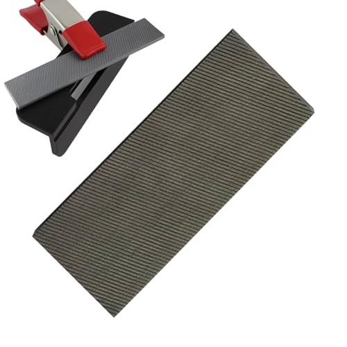 Generisch Snowboard Edge Tuning File - Ski & Snowboard Side Edge Sharpener with Angle Ruler | Portable Maintenance Grinding Tool for Precision EďgeTrimming, Skiing & Snowboarding von Generisch