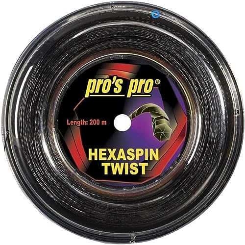 Generisch Tennissaite Hexaspin Twist 1.25 mm für Spin 200m von Generisch