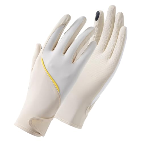 Generisch UV-Schutzhandschuhe für Damen, UV-Fahrhandschuhe für Damen | Kühlende Eisseidenhandschuhe für Damen,UV-Schutz, schweißabsorbierend, kühlende Sonnen-UV-Handschuhe zum Fahren, Radfahren von Generisch