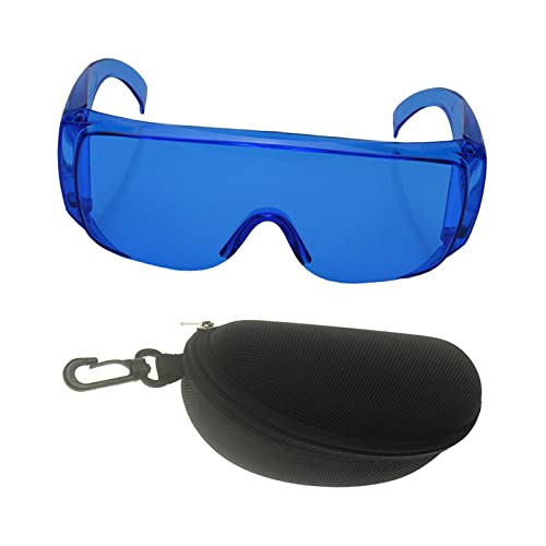 Golfball-Finder-Brille, langlebiger Augenschutz, Golfball-Finder mit Aufbewahrungsbox und Reinigungstuch für Outdoor-Sport, Golfer, Geschenkzubehör von Generisch