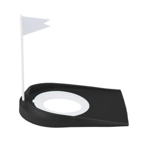 Golflochbecher – Putter-Übungsball Drop Cup – Tragbares Golf-Trainingsgerät mit Flagge für Putting-Fähigkeiten, Übung und Verbesserung für drinnen und draußen Golflochbecher – Putter-Übungsball Drop Cup – Tragbares Golf-Trainingsgerät mit Flagge für Putting-Fähigkeiten, Übung und Verbesserung für drinnen und draußen von Generisch