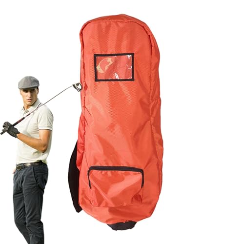 Golftaschen-Regenschutz,Golf-Regentaschenhaube,Staubdichte Regenschutzhüllen für Golftaschen | Faltbares und tragbares Golfzubehör für Golftaschen, Wagen, Schläger von Generisch