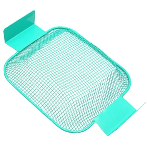 Green Leaf Skimmer-Netz, 18 x 18 x 4 cm Köderfilter, Eisen-Angelköder-Sieb-Werkzeuge, professionelles Mini-Riddle-Mesh-Netz-Werkzeug für Angelköder von Generisch