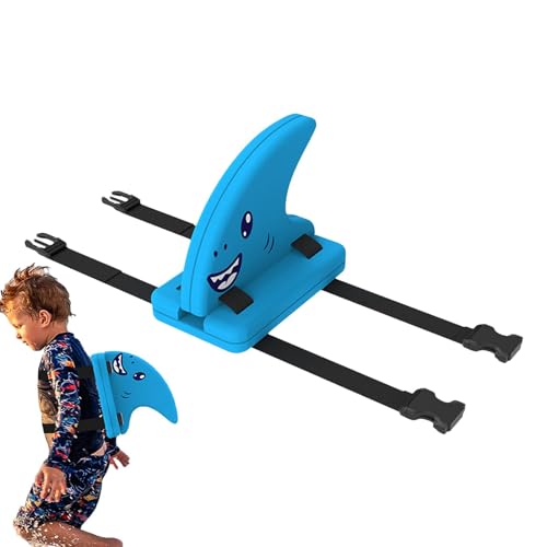 Haifischflossen-Schwimmhilfe, Schwimmgürtel für Kinder, Schwimmhilfe, Schwimmbrett mit verstellbarem Gürtel, multifunktionales Schwimmbrett für Sicherheit beim Schwimmen von Generisch
