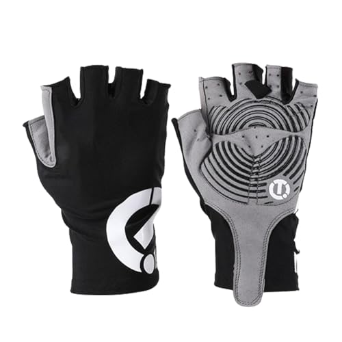 Halbfinger-Handschuhe für Herren, Fahrradhandschuhe für Damen,Atmungsaktive Fahrradhandschuhe für Herren Radfahren - Rutschfeste Outdoor-Fahrradhandschuhe, schweißabsorbierend, Anti-Cocooning von Generisch