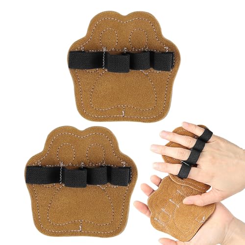 Hebegriffe | Paw Fitness Equipment - Griffkraftverstärker Rutschfest Für Klimmzug Kniebeuge Kreuzheben Krafttraining Fitness Zuhause von Generisch