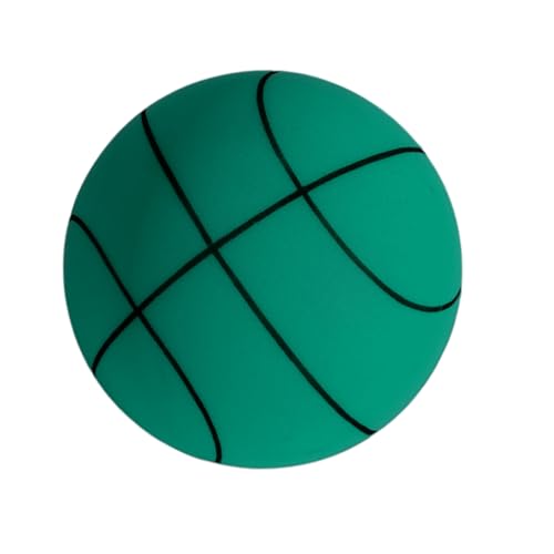 High Density Lightweight Training Ball,18/21/24cm Größe Leiser Basketball,Pu Ball aus Schaumstoff mit Hoher Dichte,Umweltfreundliche Materialien,Weich und leise,für Kinder und Erwachsene von Generisch