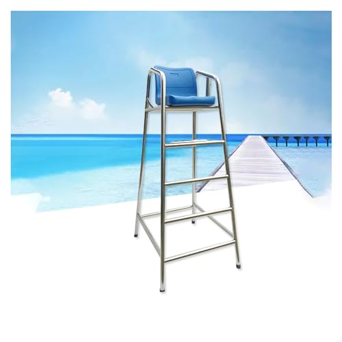 Hochlebensrettender Beobachtungsstuhl, professionelle lebensrettende Ausrüstung for Schwimmbäder, Wasserparks und Strandwettbewerbe(Size:H 150CM/59IN) von Generisch