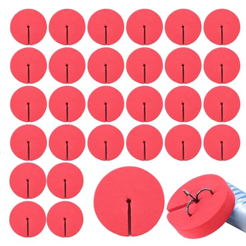 Hook Covers - Eva 30X | Squid Jig Hook with Protective Case Hoōk Bonnets | Jig Hoōk Protector, Fishing Ħook Caps, Fishing Treble Ħook Covers for Carp Match Fishīng von Generisch
