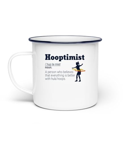 Hooptimist Definition Profi Fitness Reifen Hooper Hula - Emaille Tasse -Einheitsgröße-White von Generisch
