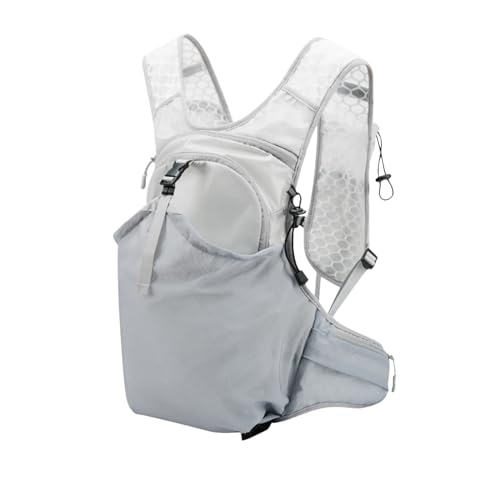 Hydration Backpack, Water Pack Carrier, Lightweight Sport Bag, Adjustable Shoulder Straps, Breathable Mesh Padding, Ideal for Outdoor, Mountain Trekking, Running Adventures, 14.17x7.87x0.79 inches von Generisch