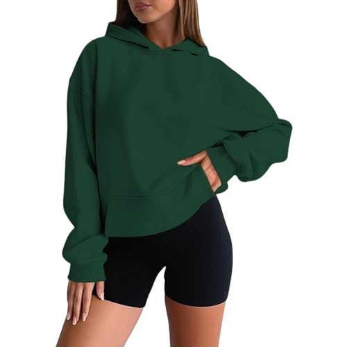 Kapuzen Sweatjacke Damen Sweatshirts Für Hoody Jacke Sweatshirt Mit Kapuze Oversize Hoodie Kapuzenpulli Jogginganzug Weiße Große Größen Schwarz Kapuzenpullover Zipper Pullover Sweat Lang Weißer XS von Generisch