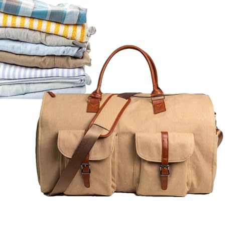Kleidersack mit Schultergurt, wandelbare Reisetasche | Umwandelbare wasserdichte Seesäcke | Multifunktionale Flugtasche mit Reißverschluss, tragbare Seesäcke mit Mehreren Taschen für die Reise von Generisch