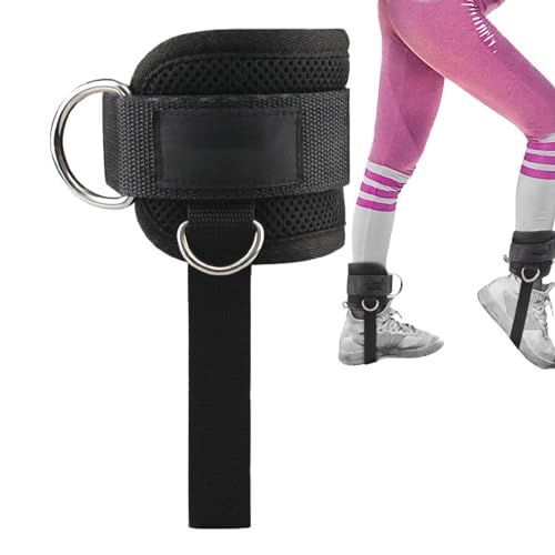 Knöchelriemen für Kabelmaschine – Kabelmaschine Knöchel Workout Straps – Gesäß-Kick-Back-Gurt Workout Manschette Befestigung für Fitness Workout von Generisch