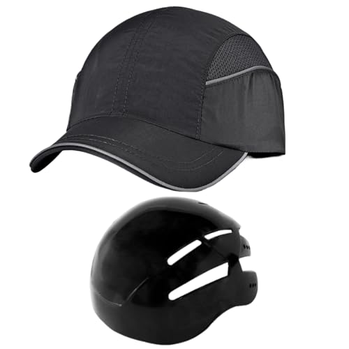 Laufmütze, verstellbarer Helm, abnehmbare Schale, leichte Sportkappe, atmungsaktive Schutzausrüstung für Radfahren, Tennis, Wandern, Outdoor, Radfahren, Berg, Freizeit, Aktivitäten, Fitness, Training von Generisch