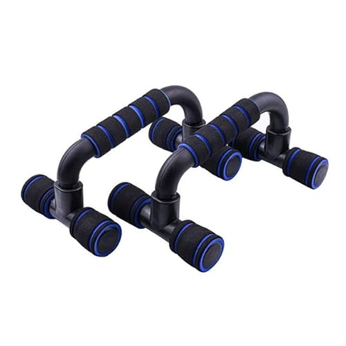 Liegestützgriffe, Pushup Bars, 2er Set, Blau von Generisch