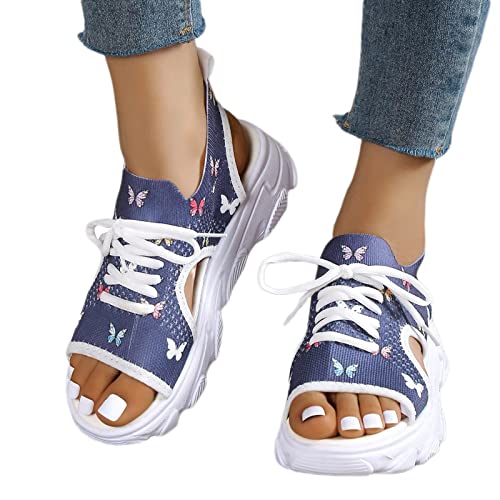 Orthopädische Sandalen Damen Sommer Schuhe Tessa Plateau Espandrillos Sale Damenschuhe Leichte Sommer Sommerschuhe Sandalen Medizinische Avena Sneaker Pantoletten von Generisch